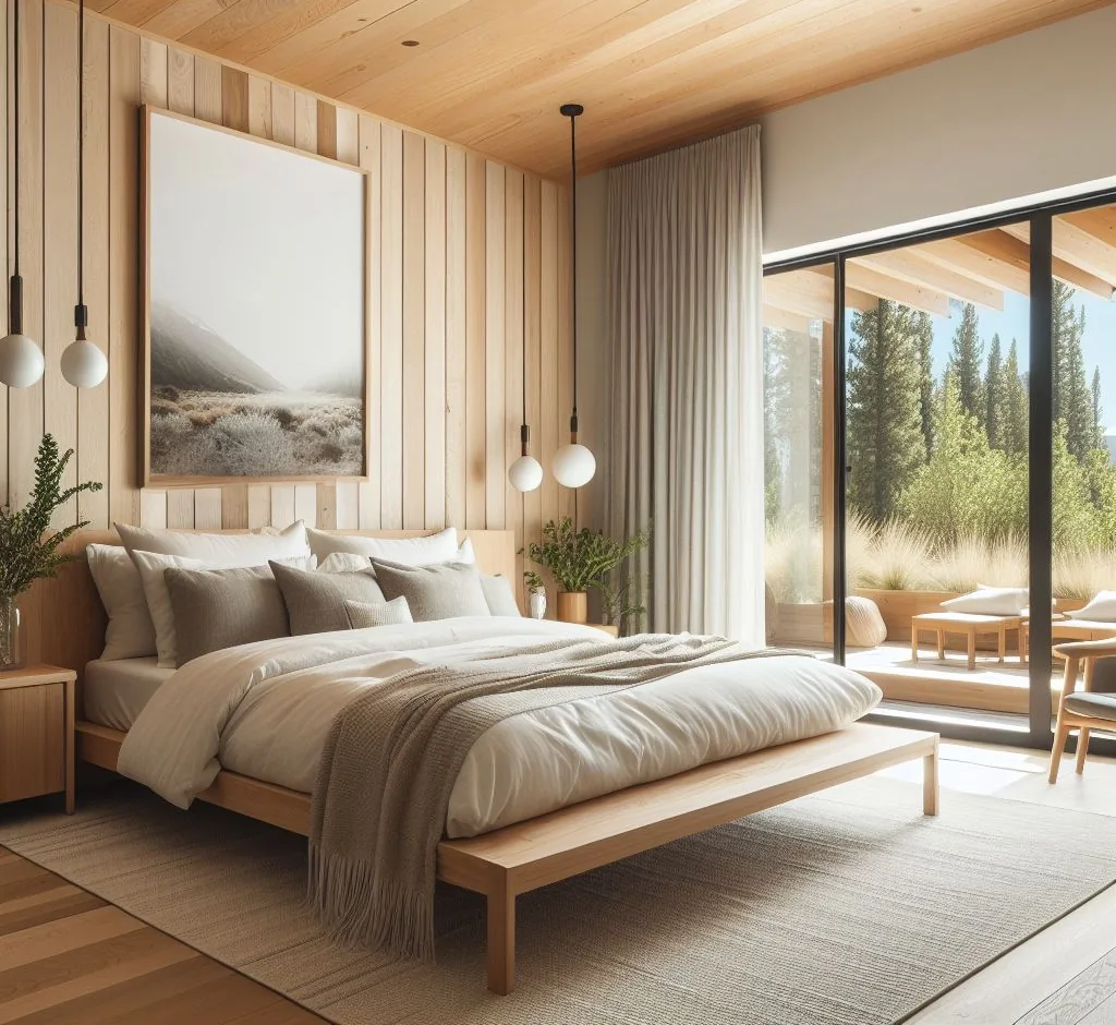 Delite Luxury bedding styled in a modern bedroom